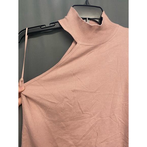 L'AGENCE Imani Knit Tank Top Misty Rose Large (b40) - Picture 6 of 10
